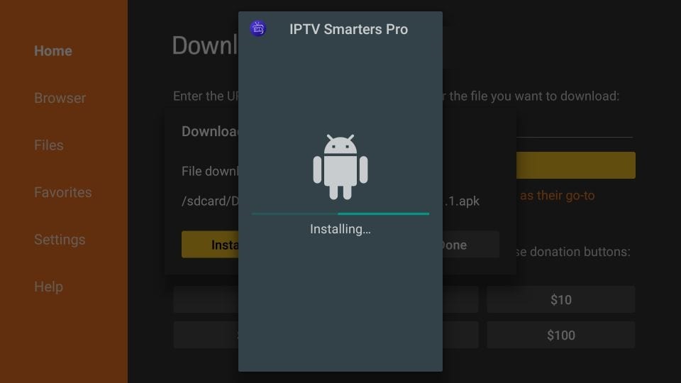 how to install iptv smarters on firestick 6