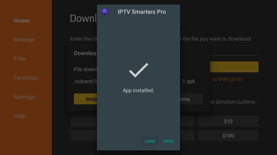 Install Smarters Pro IPTV